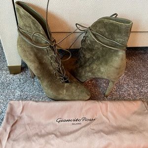 Gianvito Rossi Bootie Heels